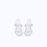 LILITH SANDALS - WHITE - manc
