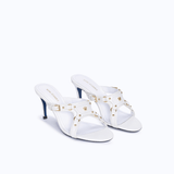 LILITH SANDALS - WHITE - manc