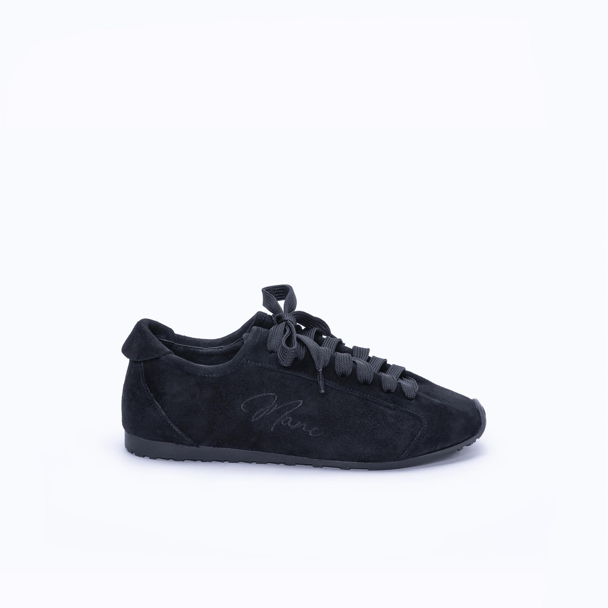MANC SNEAKERS - SUEDE BLACK (PRE - ORDER)