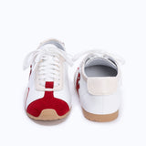 MANC SNEAKERS - WHITE RED - manc