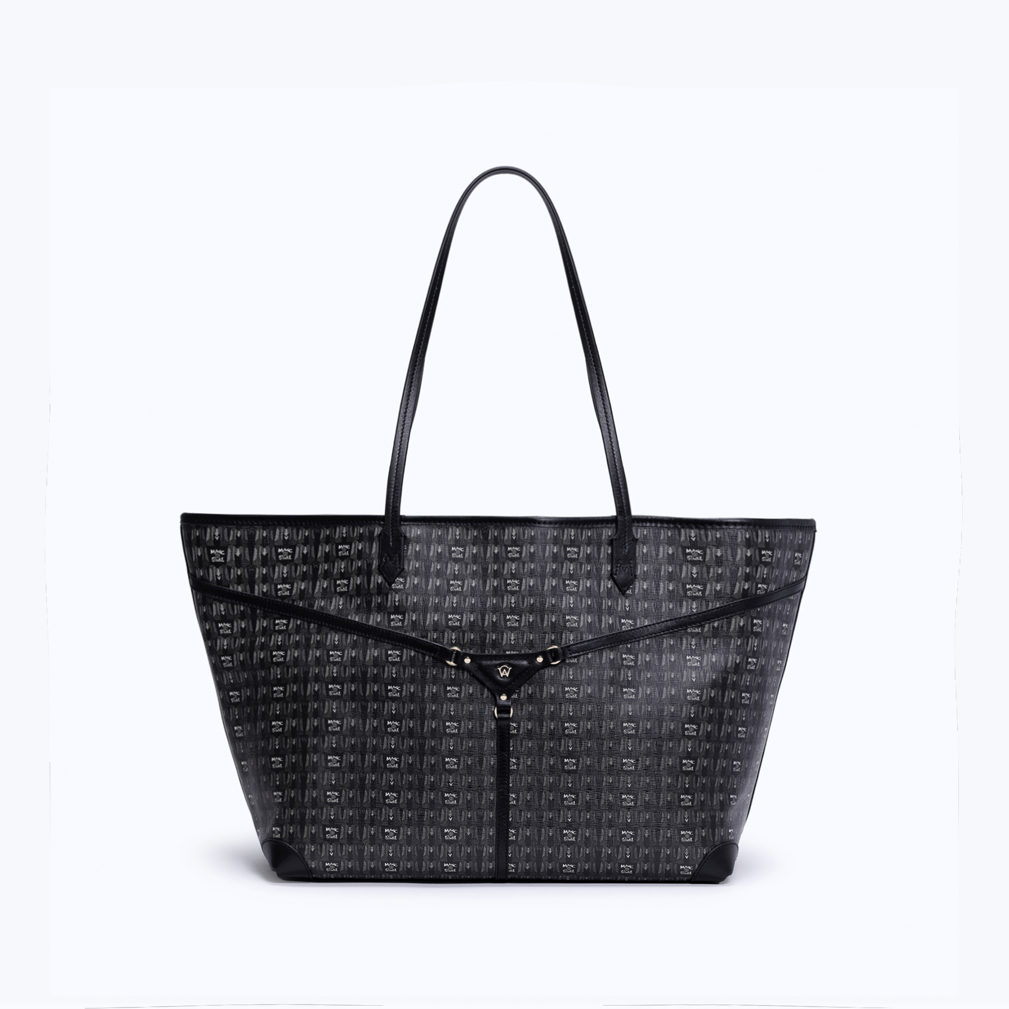 MIRI TOTE - BLACK - manc