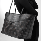 MIRI TOTE - BROWN BLACK - manc