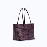 MIRI TOTE - BURGUNDY - manc