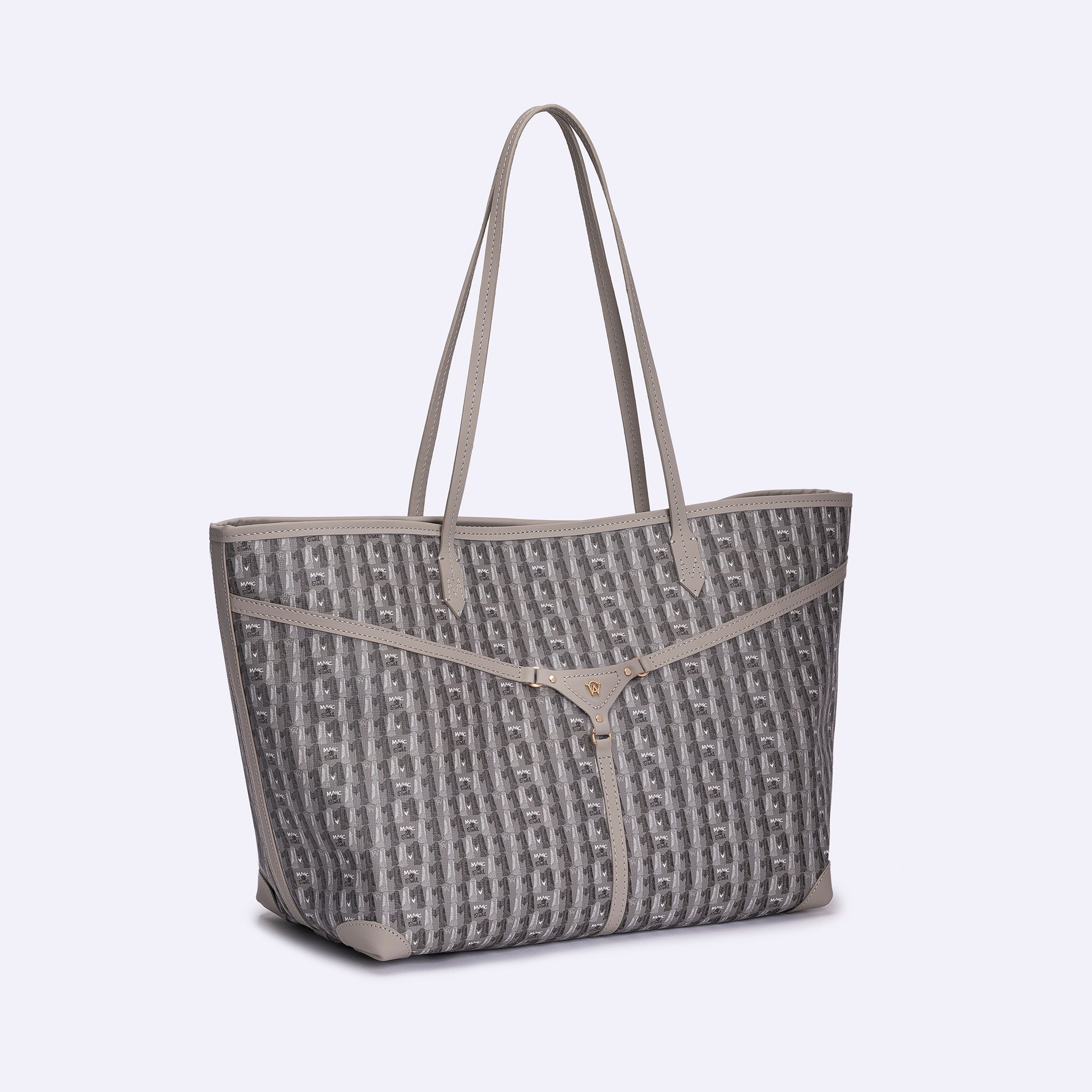 MIRI TOTE - GRAY - manc