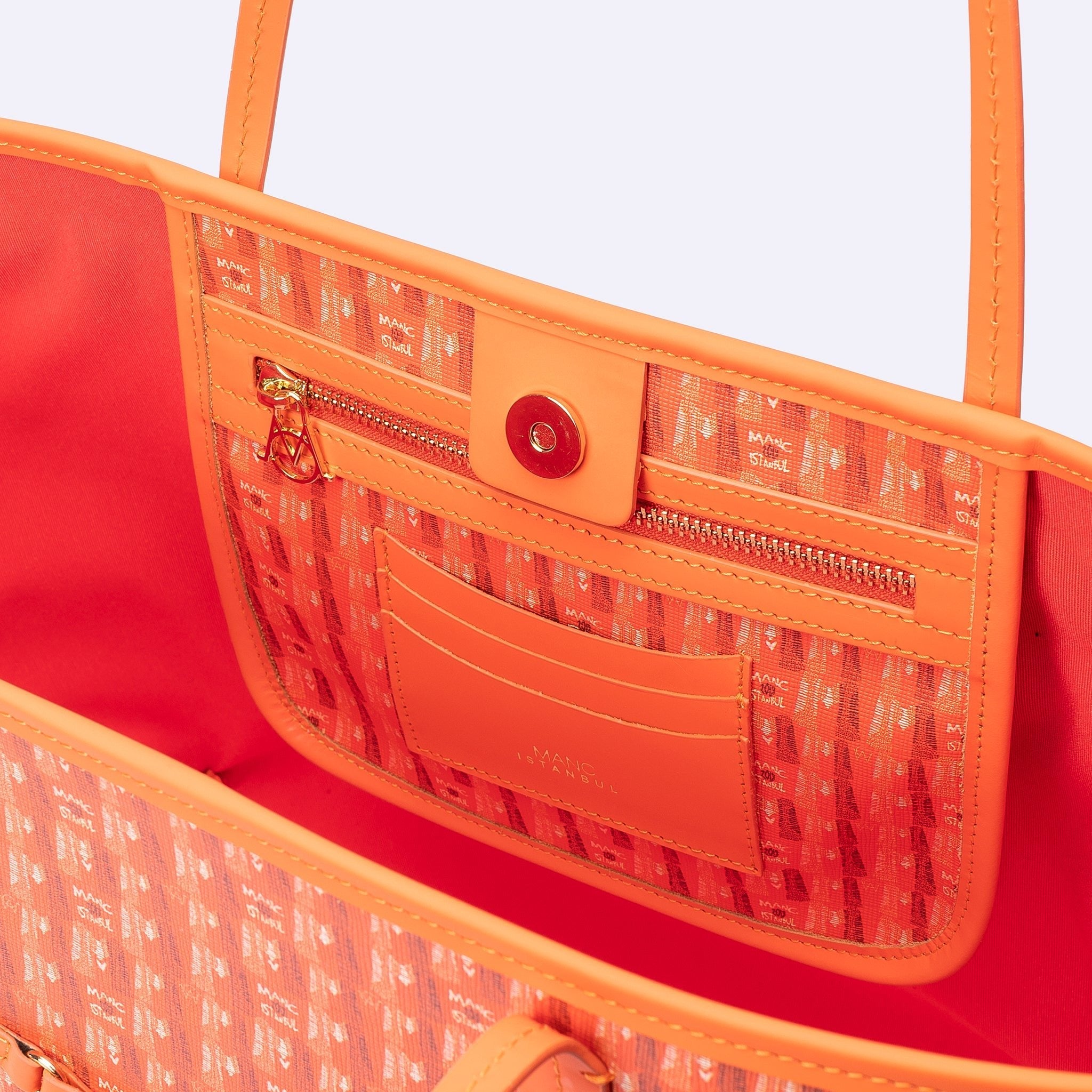 MIRI TOTE - ORANGE