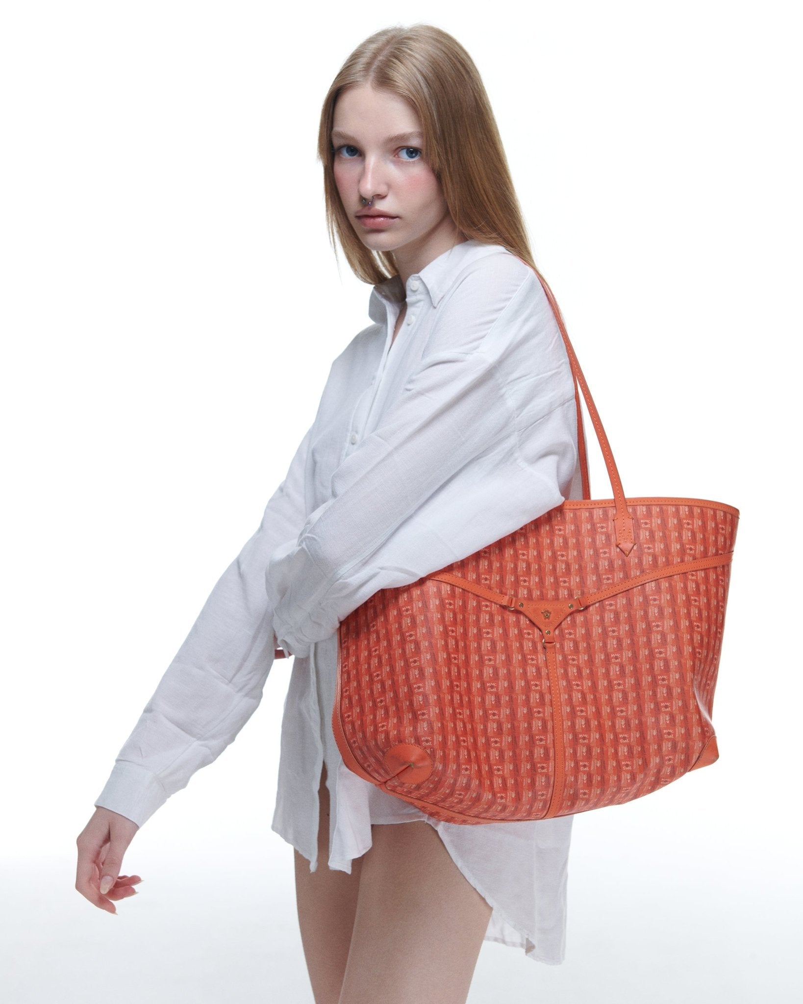 MIRI TOTE - ORANGE - manc