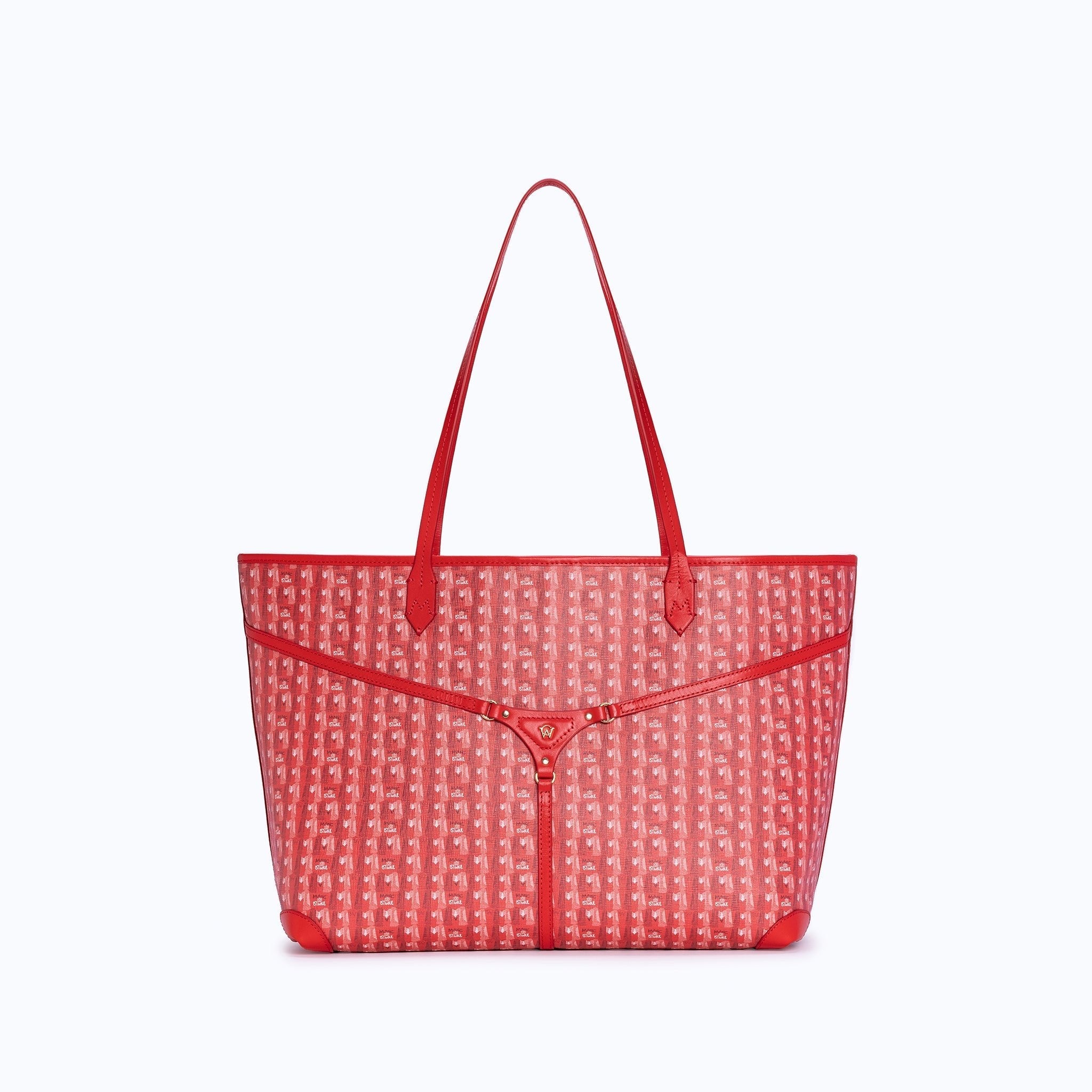 MIRI TOTE - RED - manc