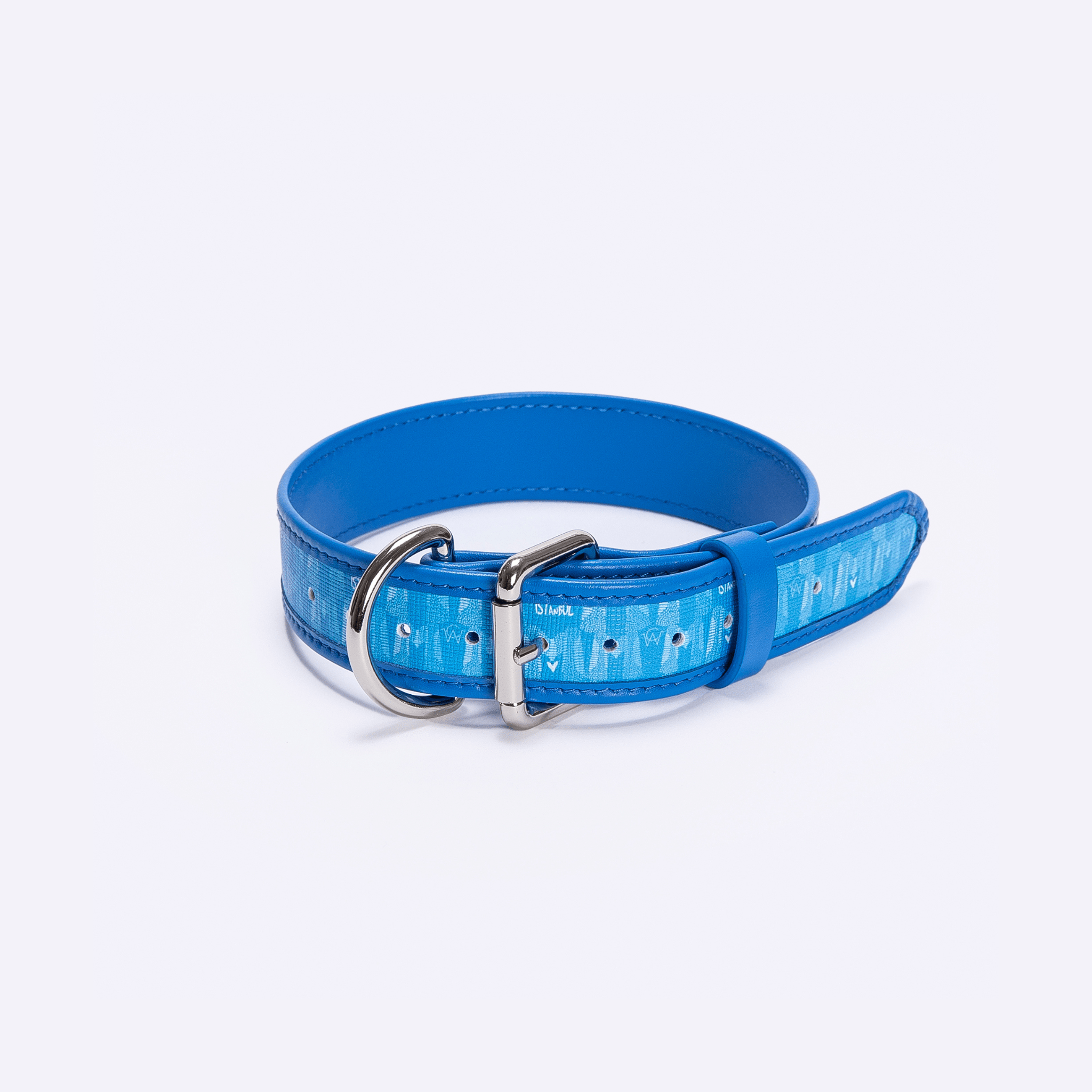 MONOGRAM BELLA COLLAR - BLUE - manc