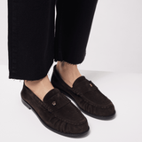 PENNY - DARK SUEDE BROWN - manc