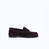 PENNY - DARK SUEDE BROWN