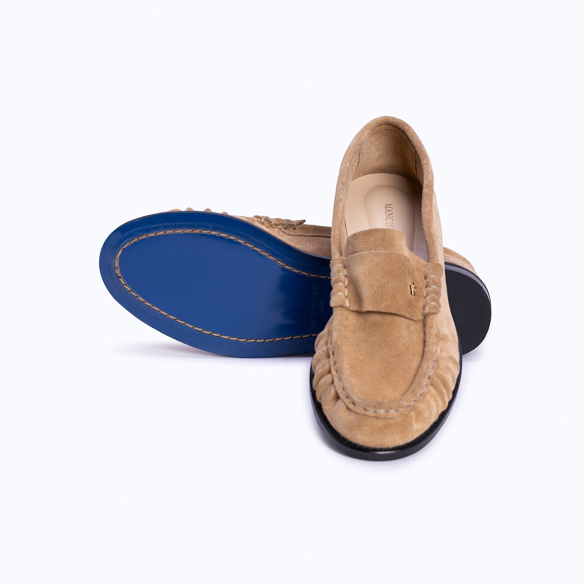 PENNY - SUEDE BROWN - manc