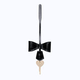 RIBBON CHARM - BLACK - manc