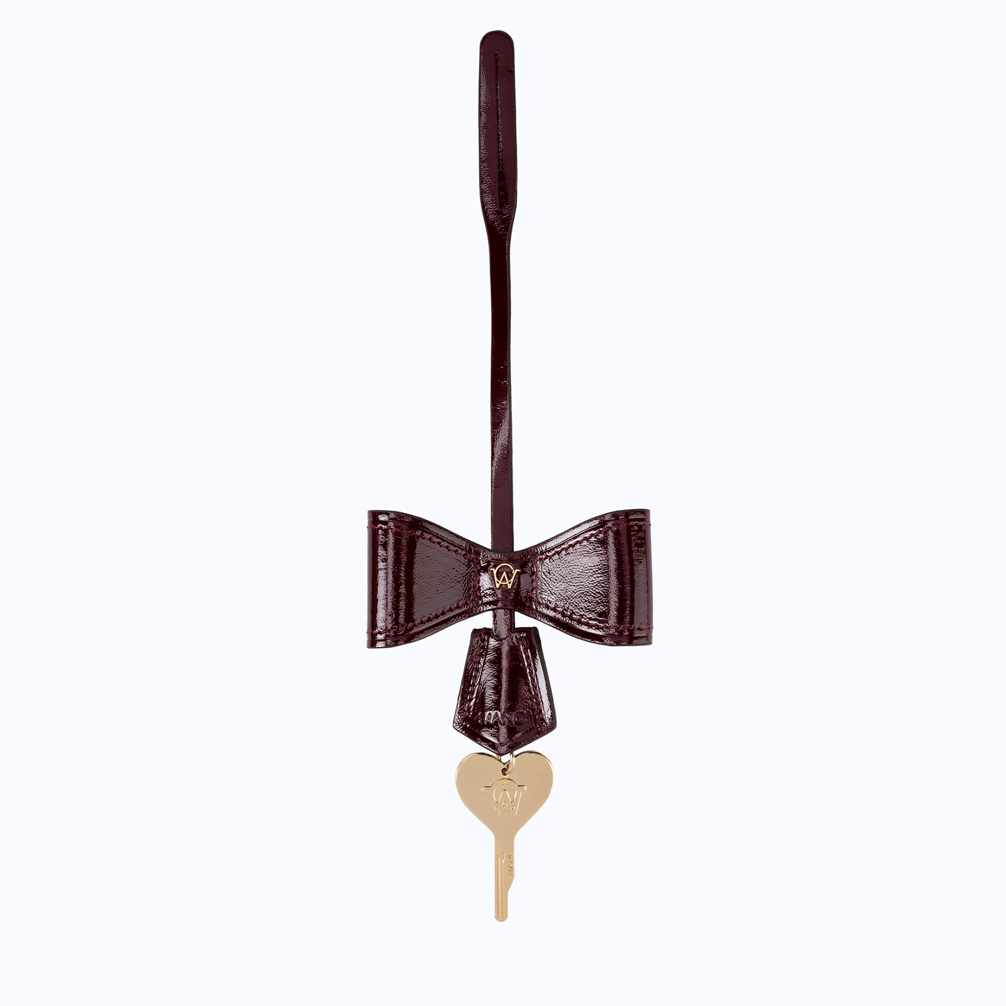 RIBBON CHARM - MERLOT - manc