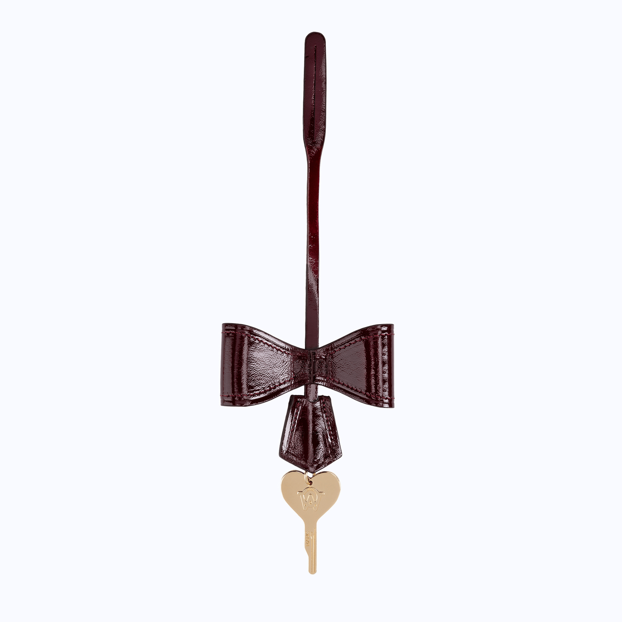 RIBBON CHARM - MERLOT - manc