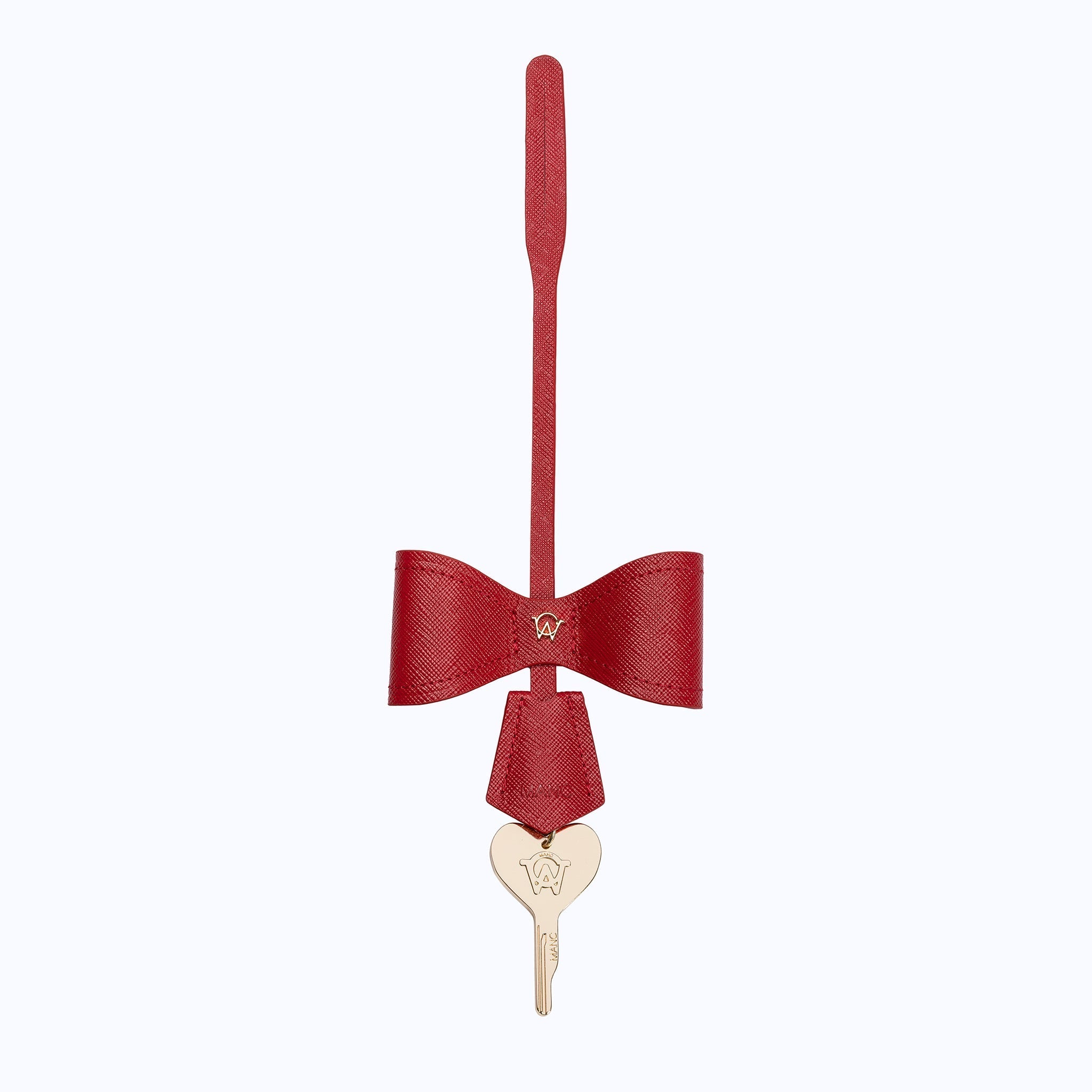 RIBBON CHARM - RED - manc