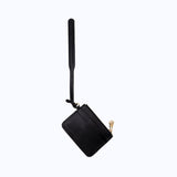 SOLID CARD HOLDER - BLACK - manc