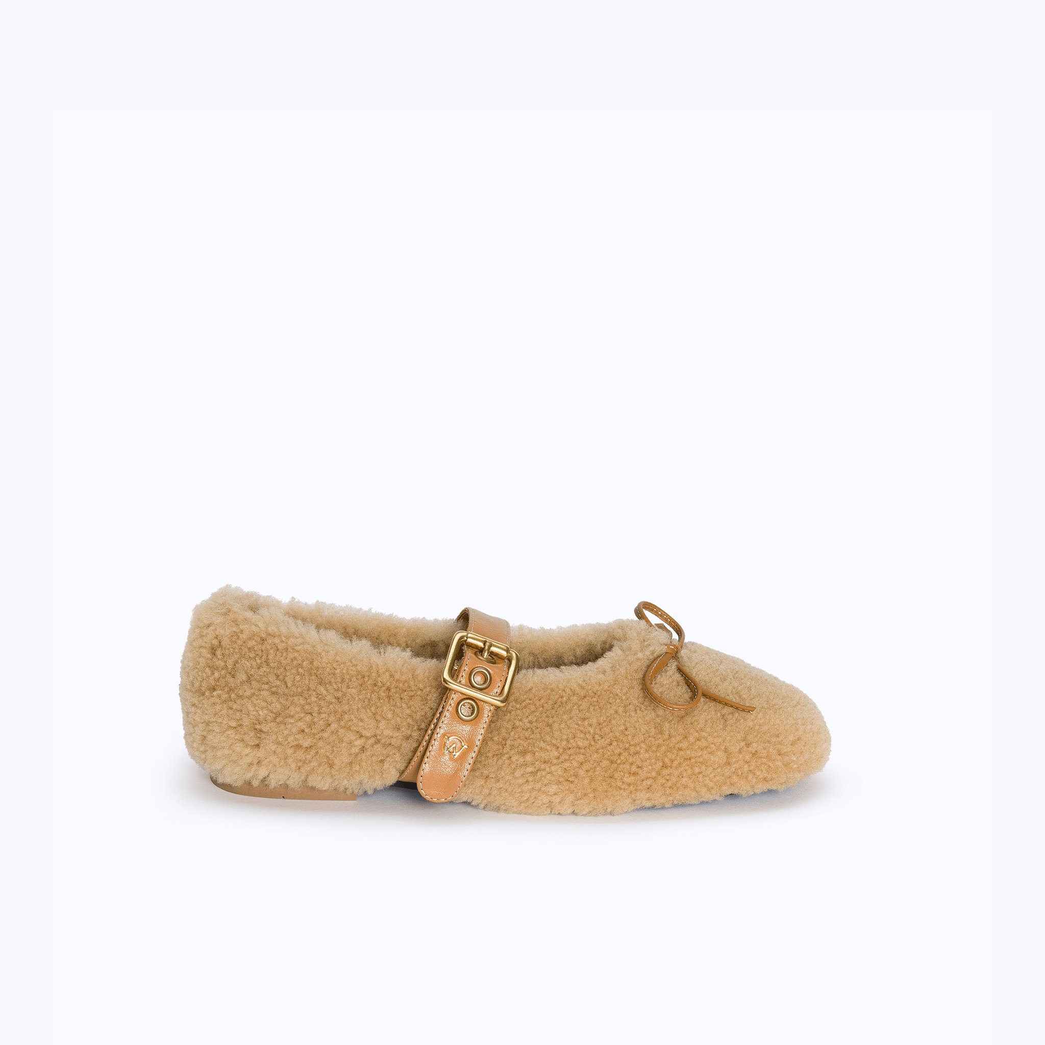 TEDDY BALLERINAS - BEIGE - manc
