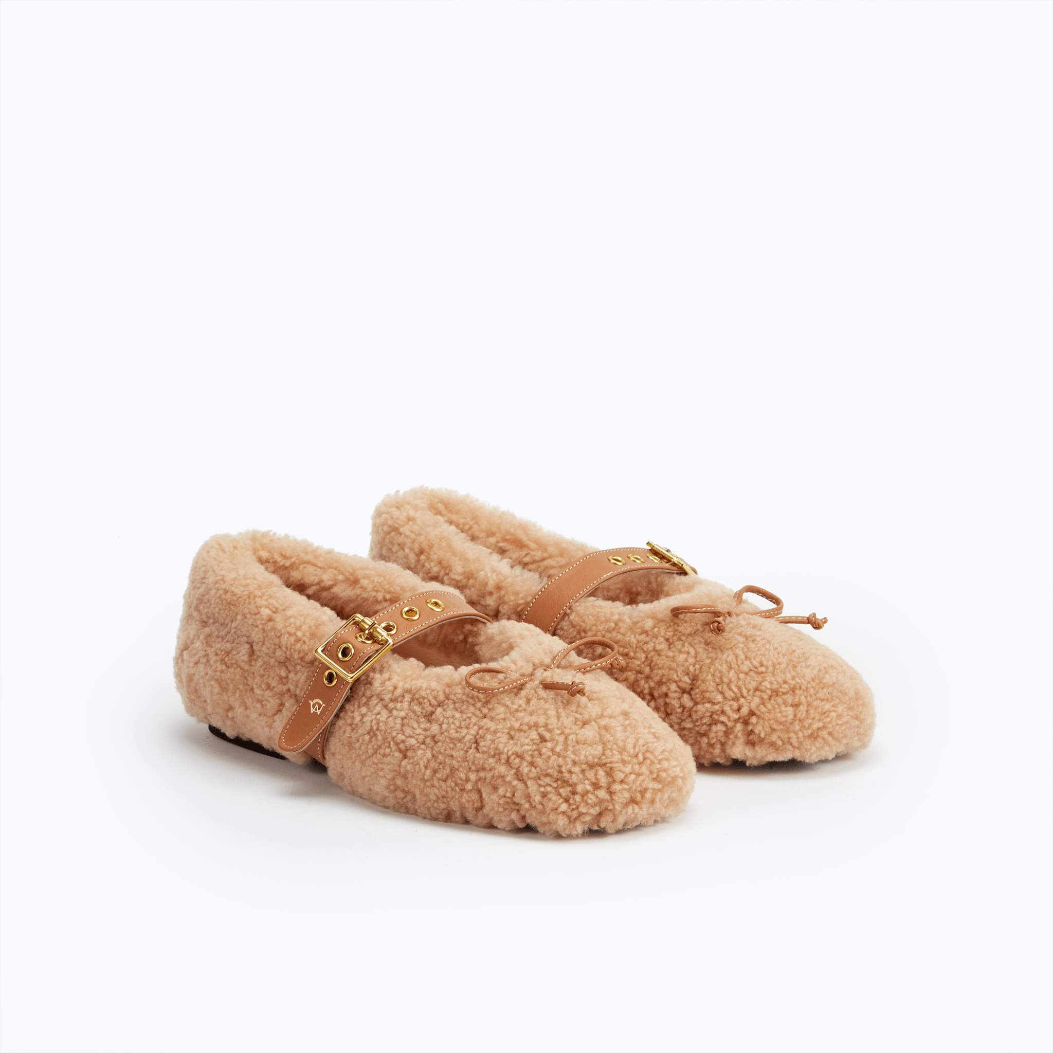 TEDDY BALLERINAS - BEIGE - manc