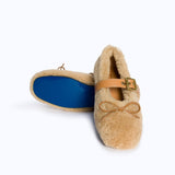 TEDDY BALLERINAS - BEIGE - manc