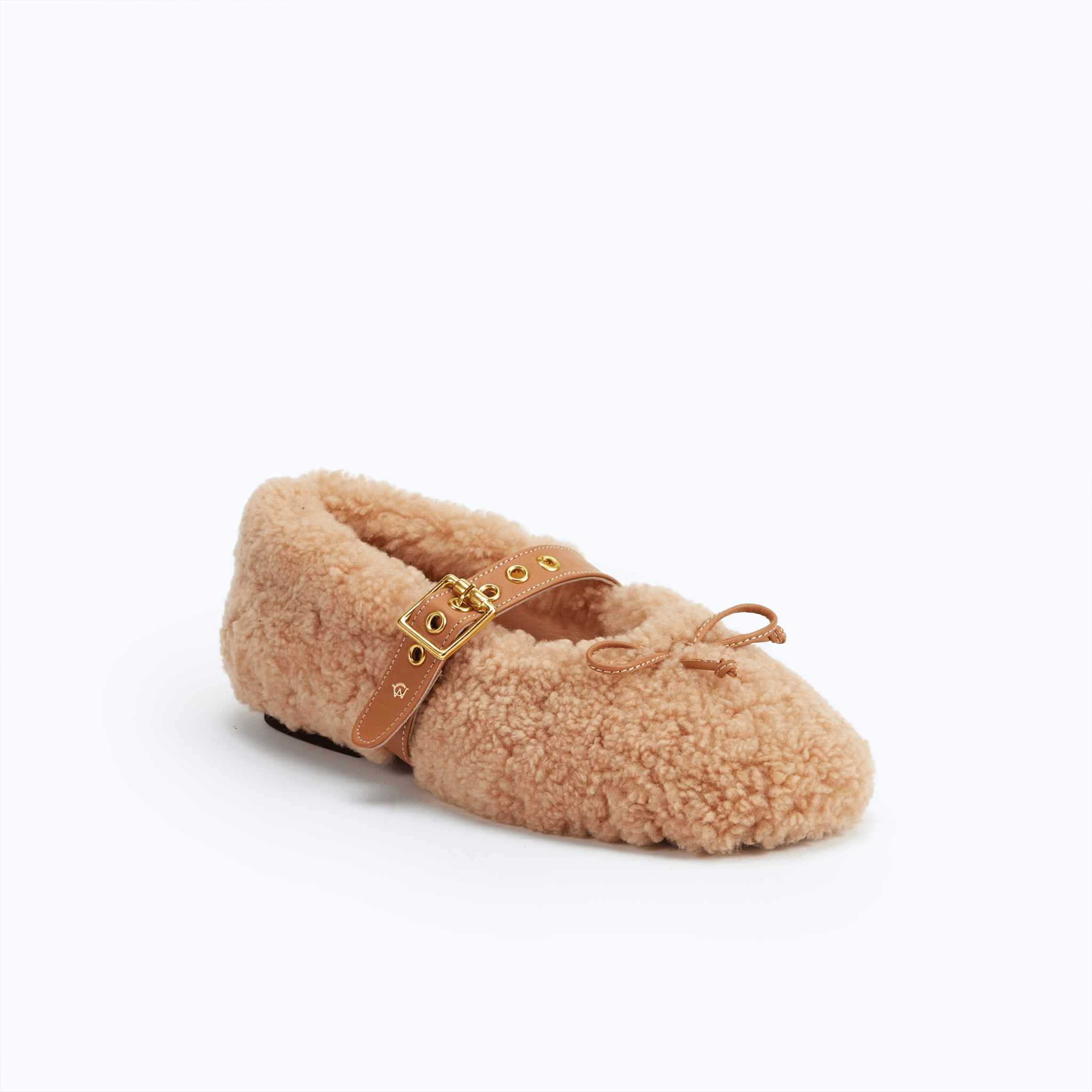 TEDDY BALLERINAS - BEIGE (PRE - ORDER) - manc