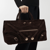 ZOUZOU 26 - DARK SUEDE BROWN - manc