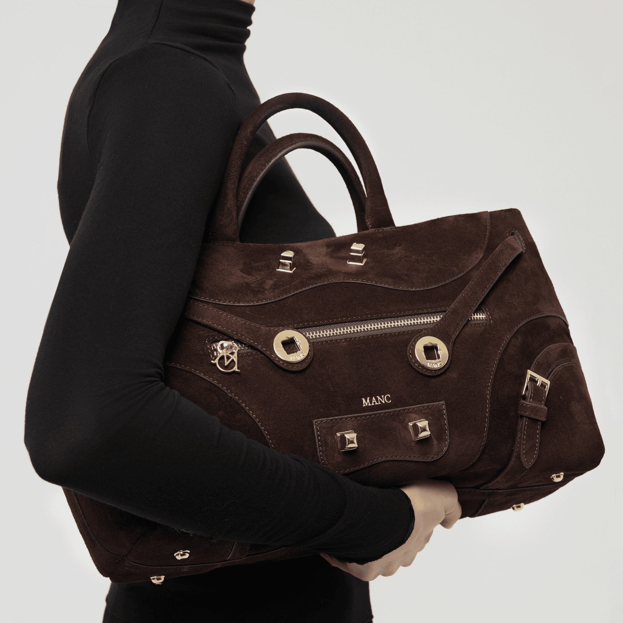 ZOUZOU 26 - DARK SUEDE BROWN - manc