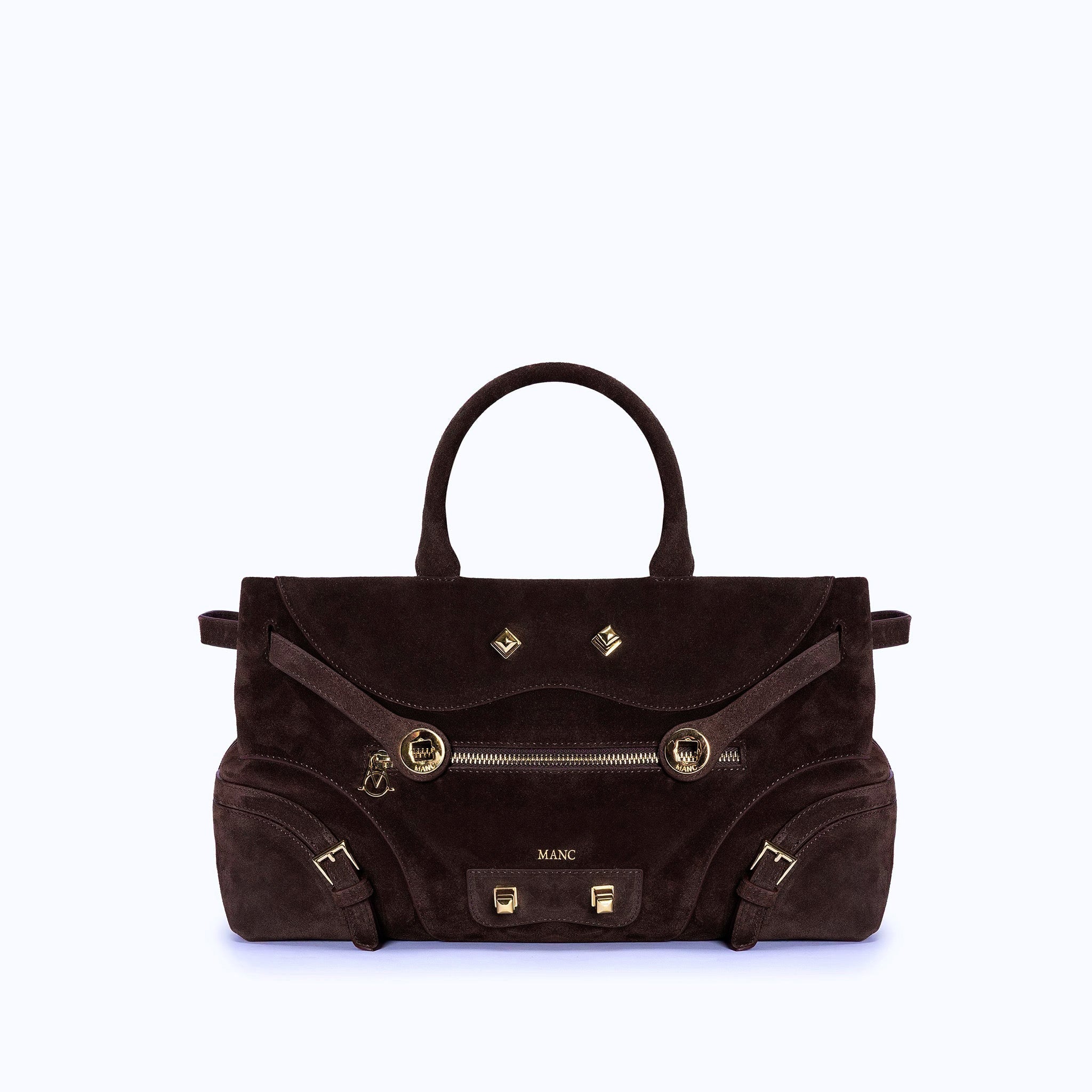 ZOUZOU 26 - DARK SUEDE BROWN - manc