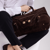 ZOUZOU 26 - DARK SUEDE BROWN - manc