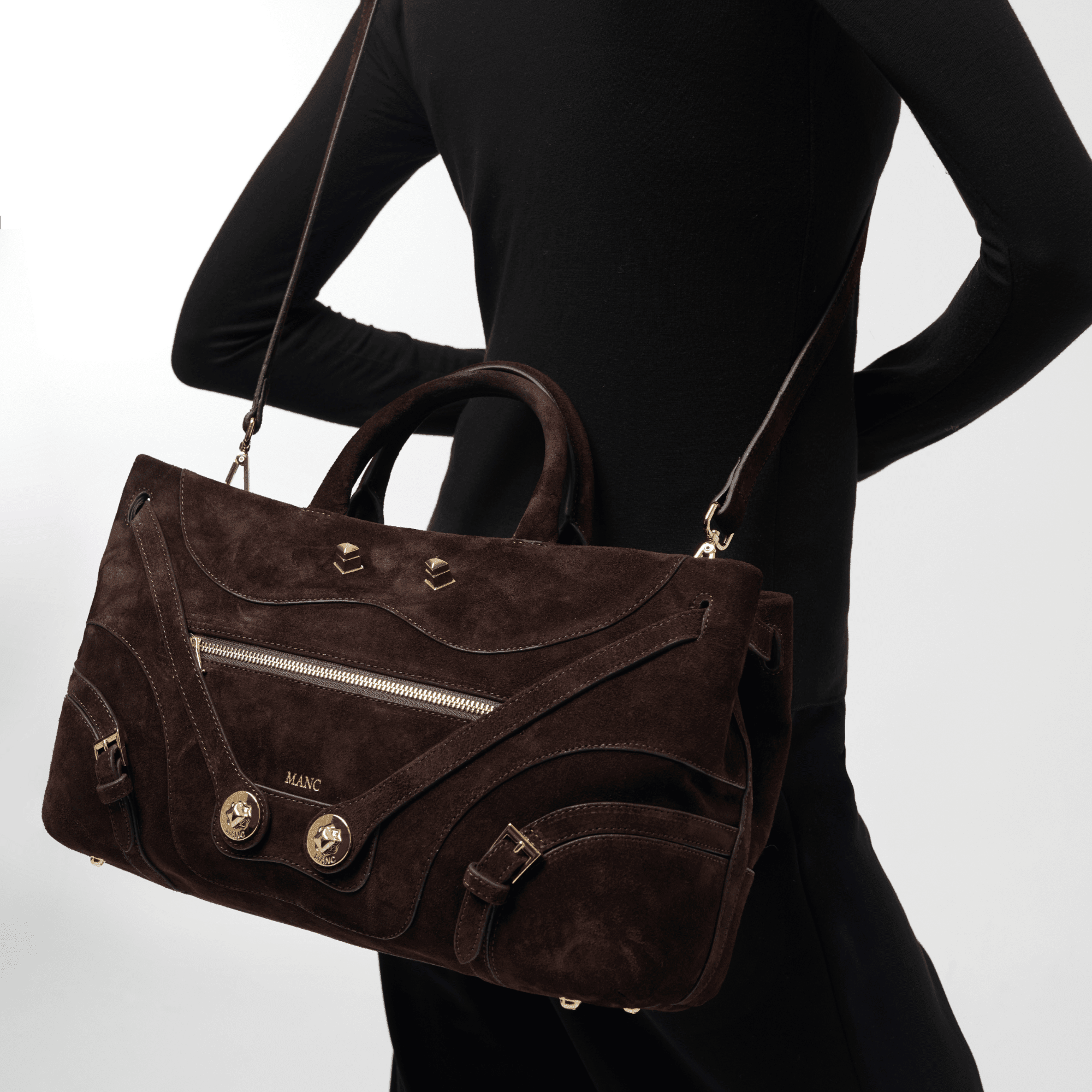 ZOUZOU 26 - DARK SUEDE BROWN - manc