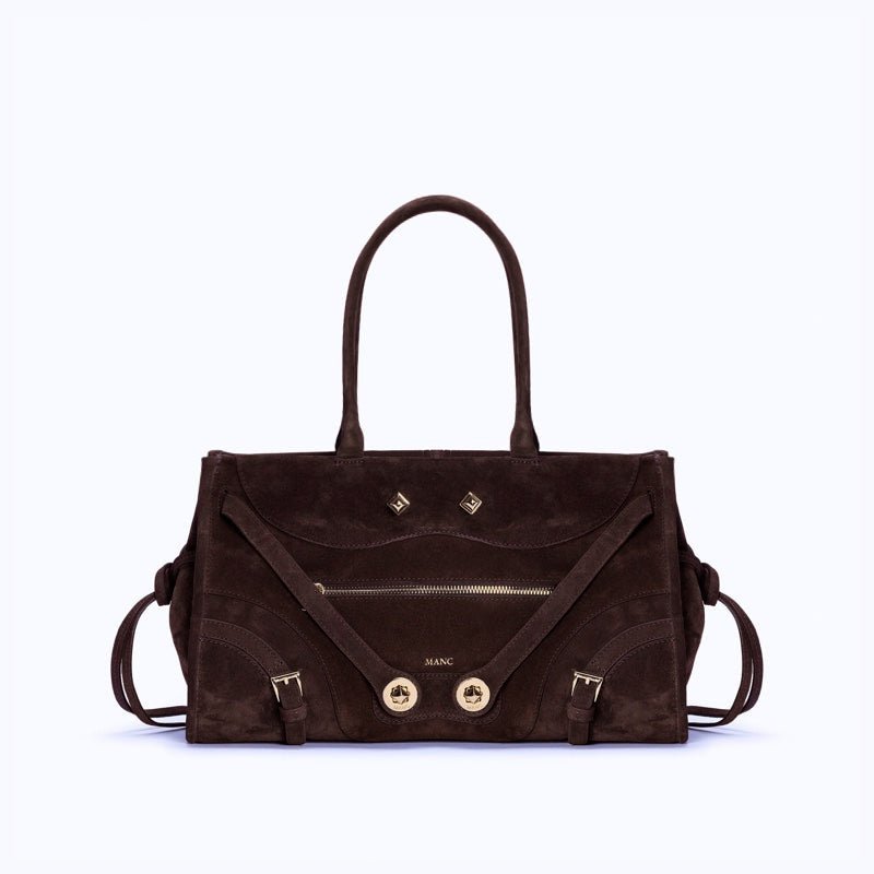 ZOUZOU - DARK SUEDE BROWN - manc