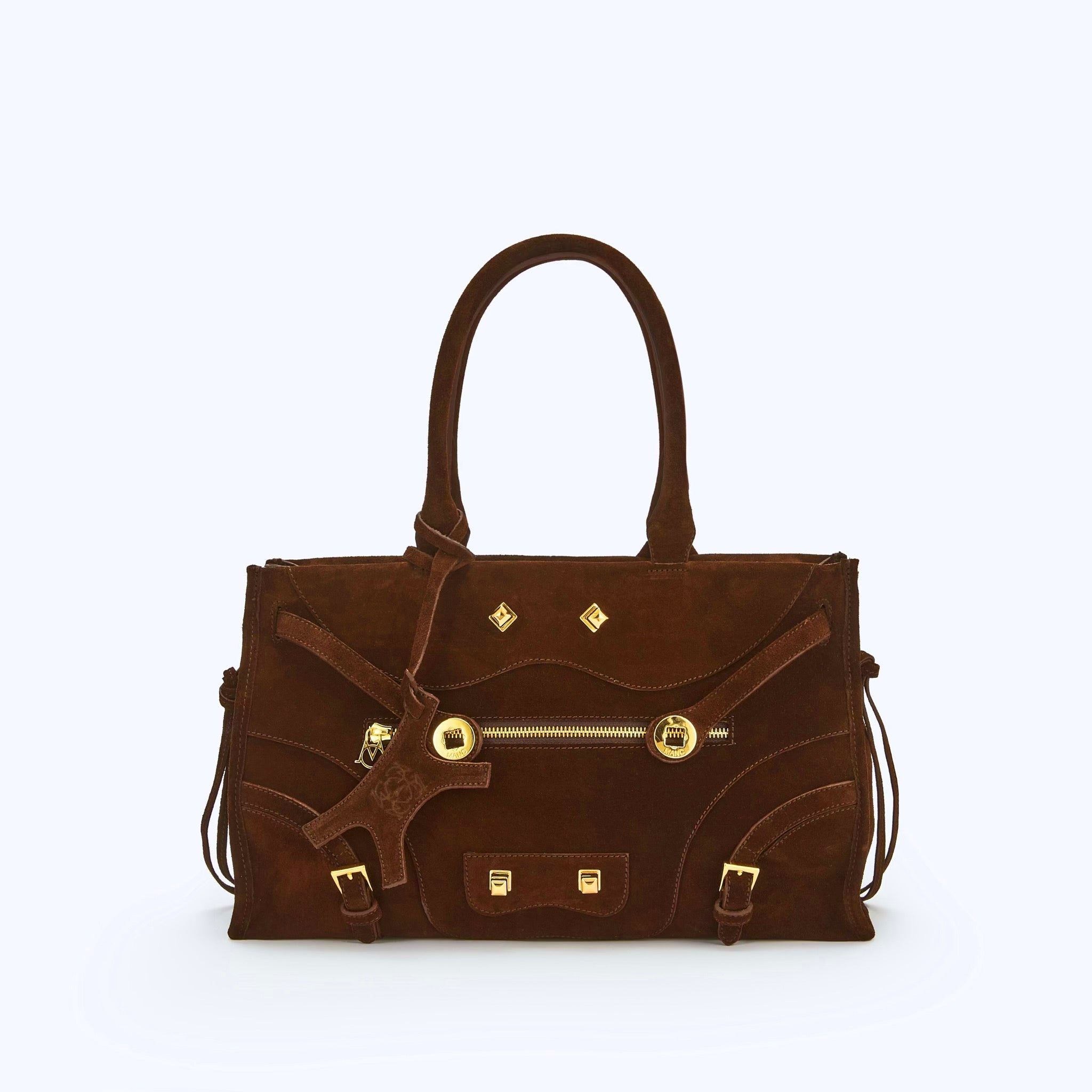 ZOUZOU - DARK SUEDE BROWN - manc