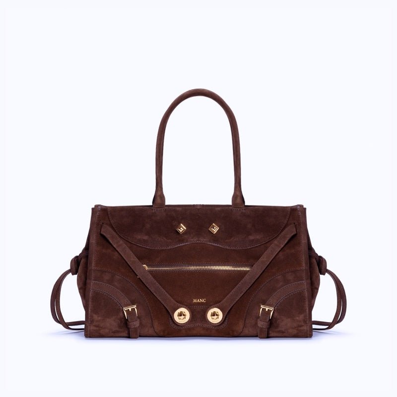 ZOUZOU - DARK SUEDE BROWN - manc