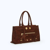 ZOUZOU - DARK SUEDE BROWN - manc