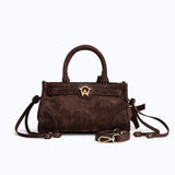 ZOUZOU NANO - DARK SUEDE BROWN - manc