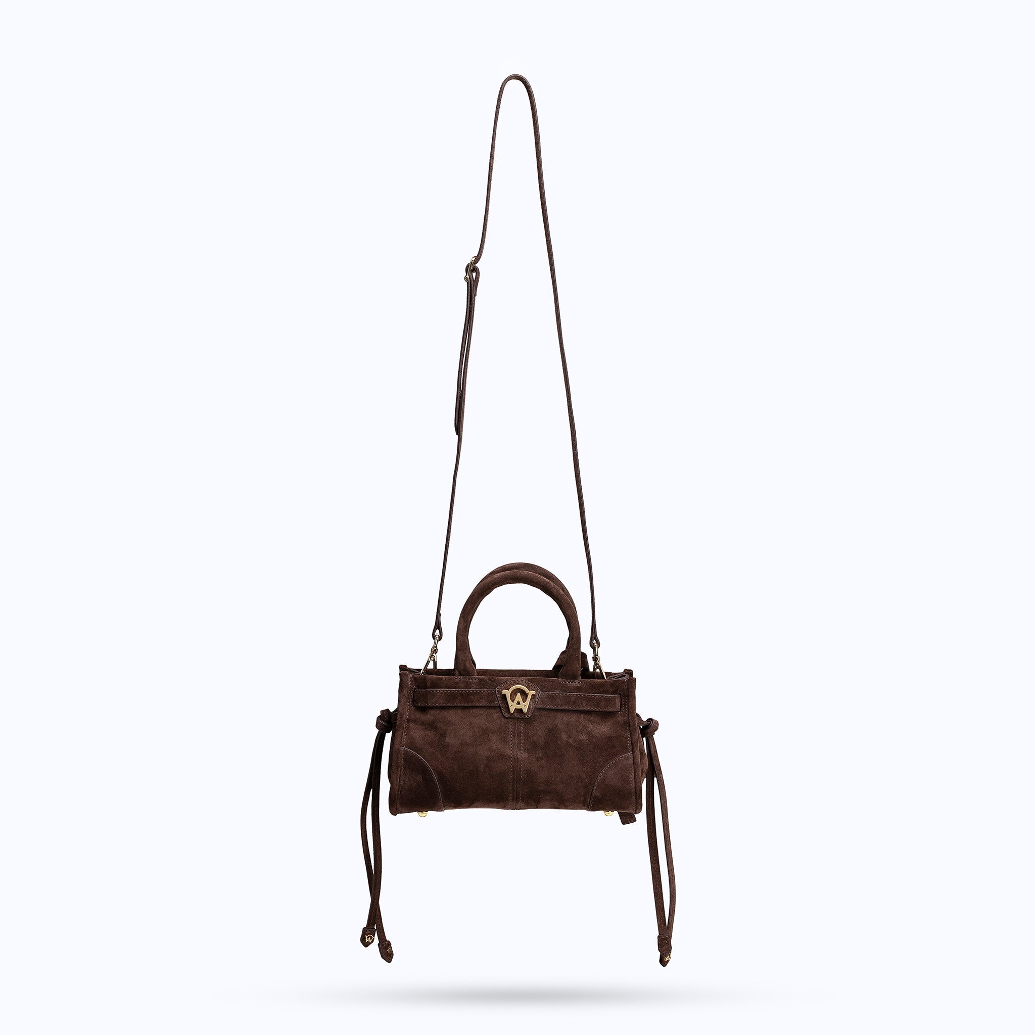 ♡mam♡ ZOUZOU NANO - DARK SUEDE BROWN – MANC OFFICIAL
