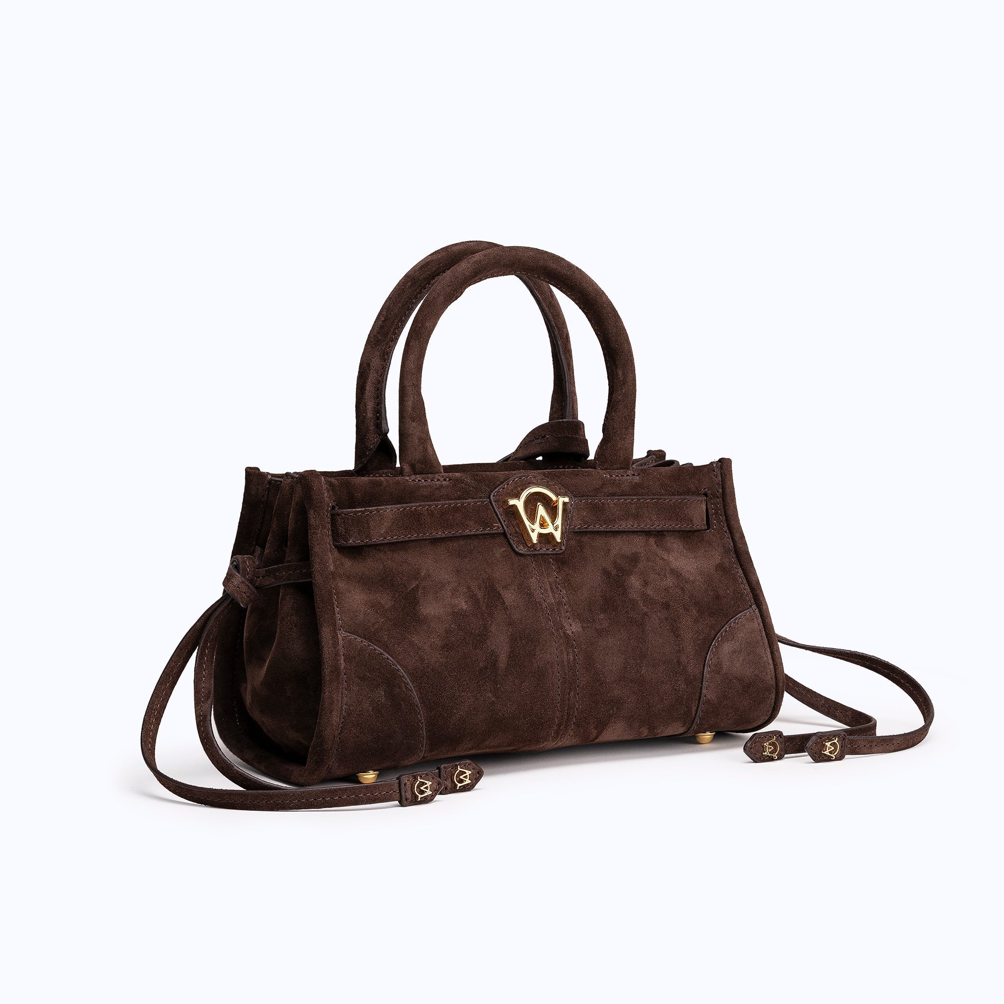 ZOUZOU NANO - DARK SUEDE BROWN - manc