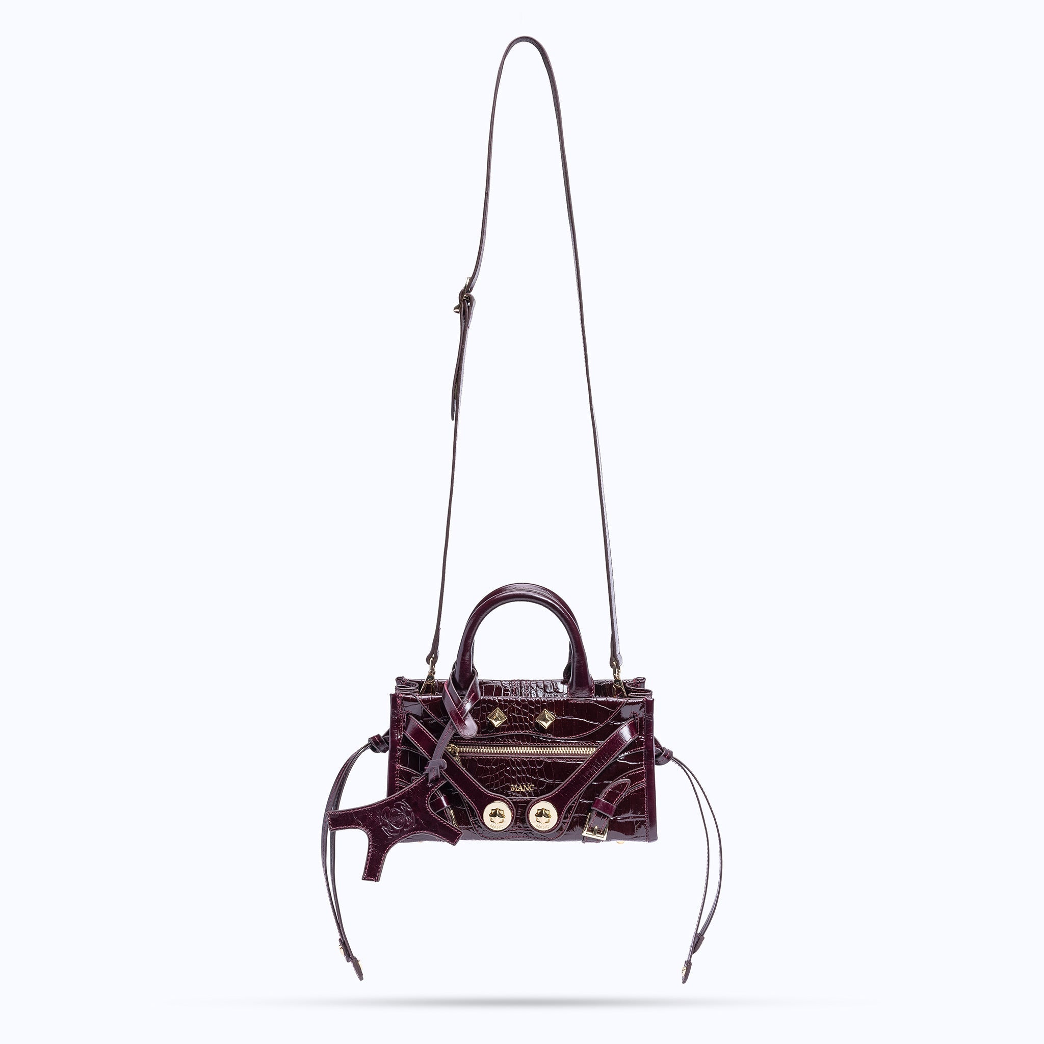 ZOUZOU NANO - MERLOT CROC (PRE - ORDER) - manc
