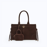ZOUZOU - DARK SUEDE BROWN